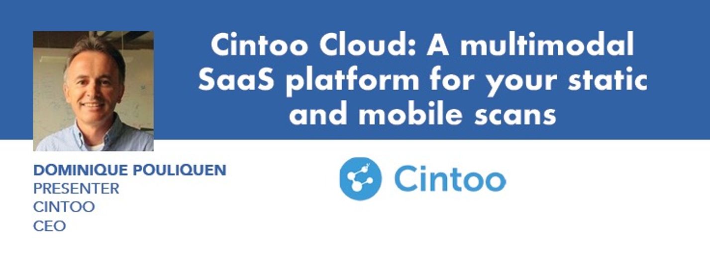 Decorative image for session Cintoo Cloud: A multimodal SaaS platform for your static and mobile scans