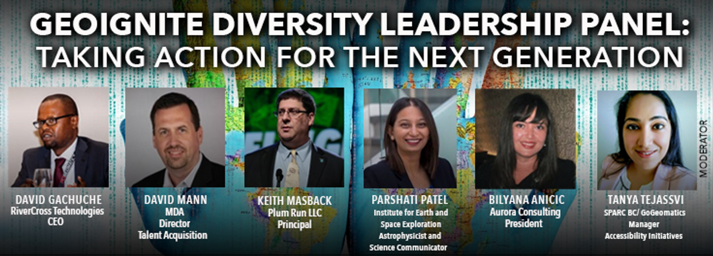 Decorative image for session GeoIgnite Diversity Leadership Panel: Taking Action for the next generation