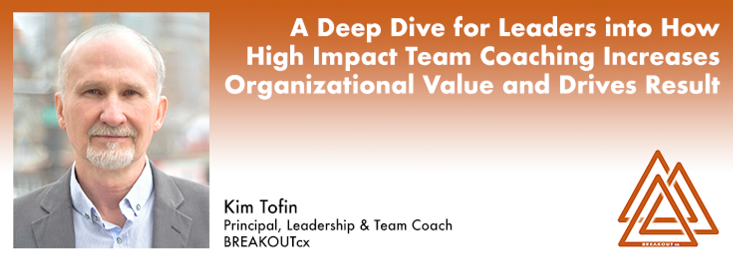 Decorative image for session A Deep Dive for Leaders into How High Impact Team Coaching Increases Organizational Value and Drives Result - Ticketed Workshop