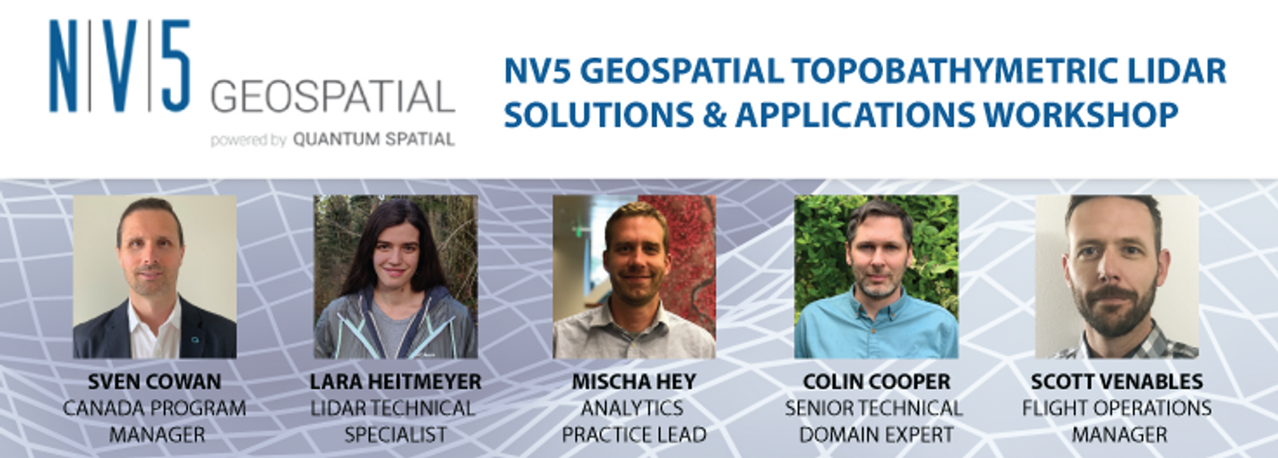 Decorative image for session NV5 Geospatial Topobathymetric Lidar Solutions & Applications Workshop