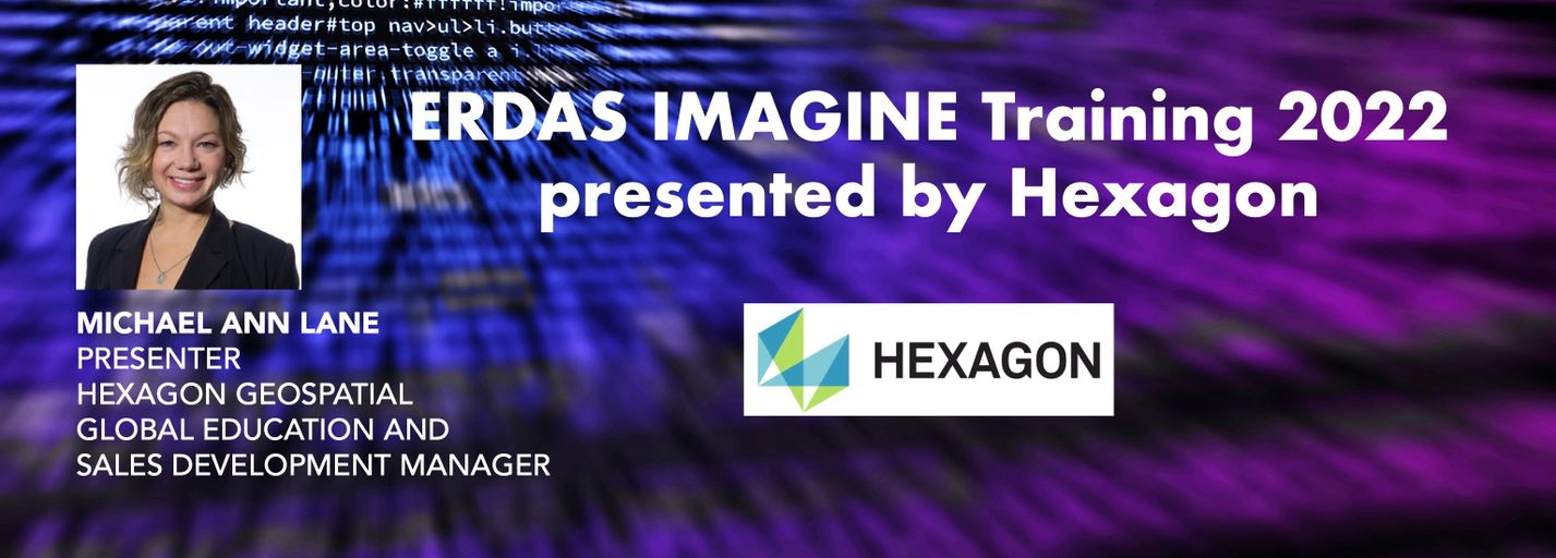 Decorative image for session ERDAS IMAGINE Training 2022 presented by Hexagon