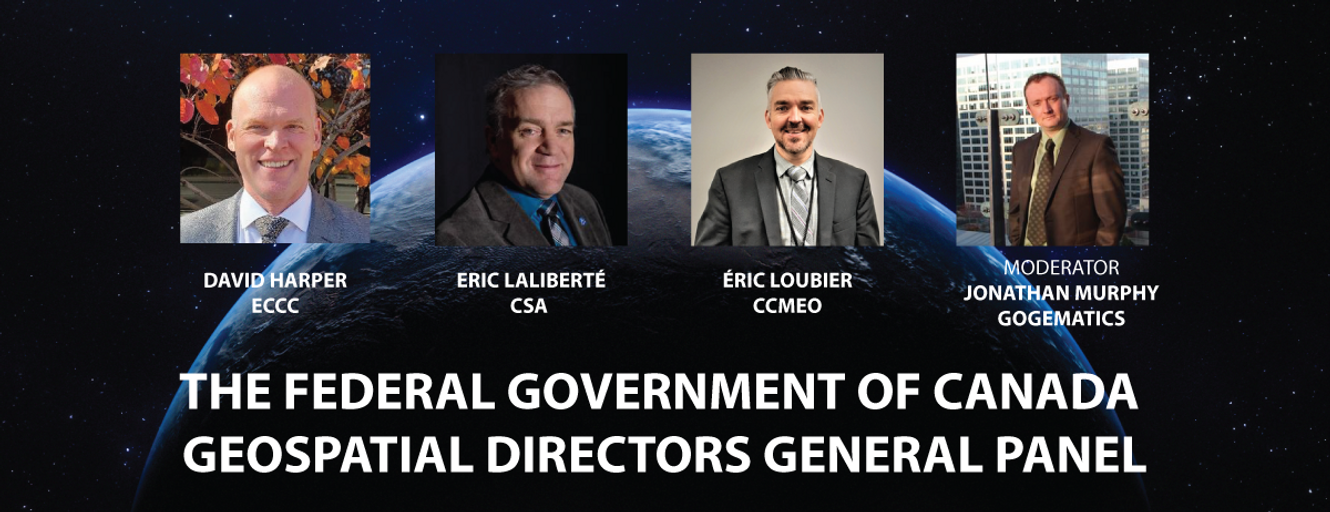 Decorative image for session The Federal Government of Canada Geospatial Directors General Panel: Satellite Earth Observation in Canada – A Strategy in Action