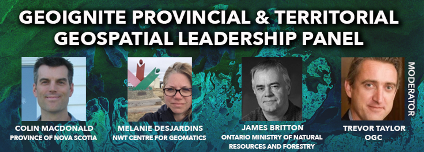 Decorative image for session Canada’s Provincial & Territorial Geospatial Leadership Panel