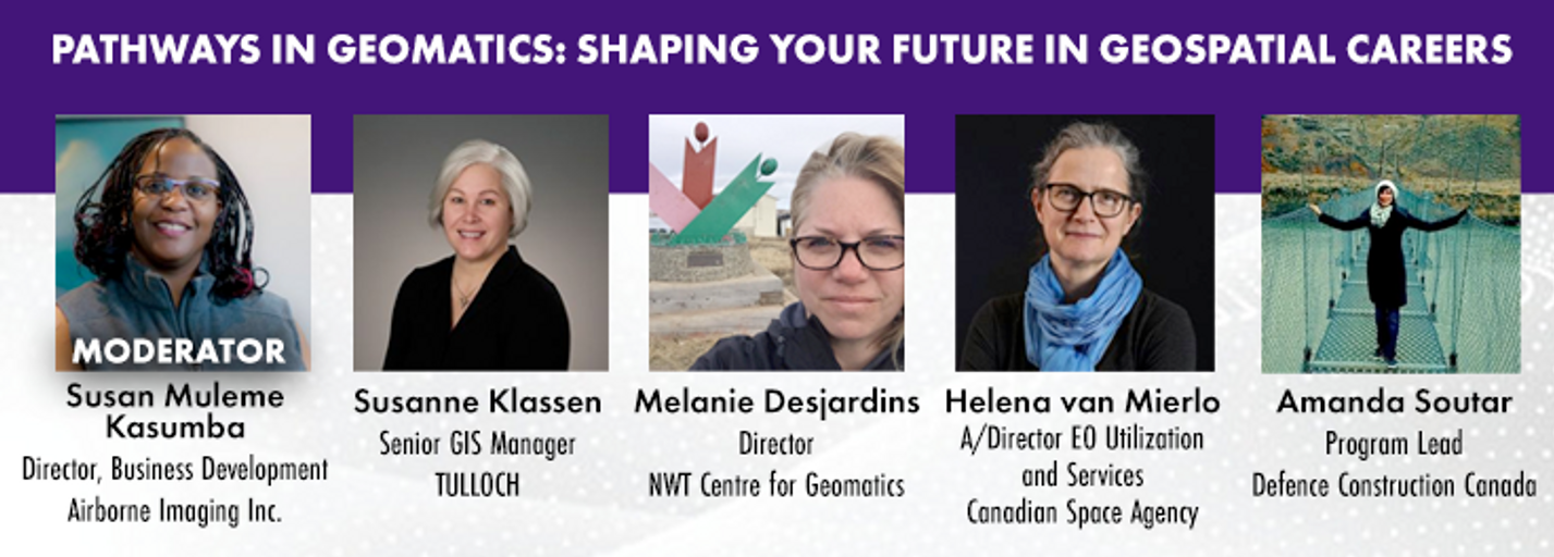 Decorative image for session Pathways in Geomatics: Shaping Your Future in Geospatial Careers
