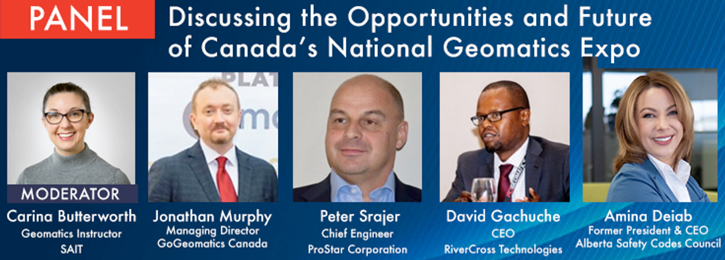 Decorative image for session Panel - Discussing the Opportunities and Future of Canada’s National Geomatics Expo