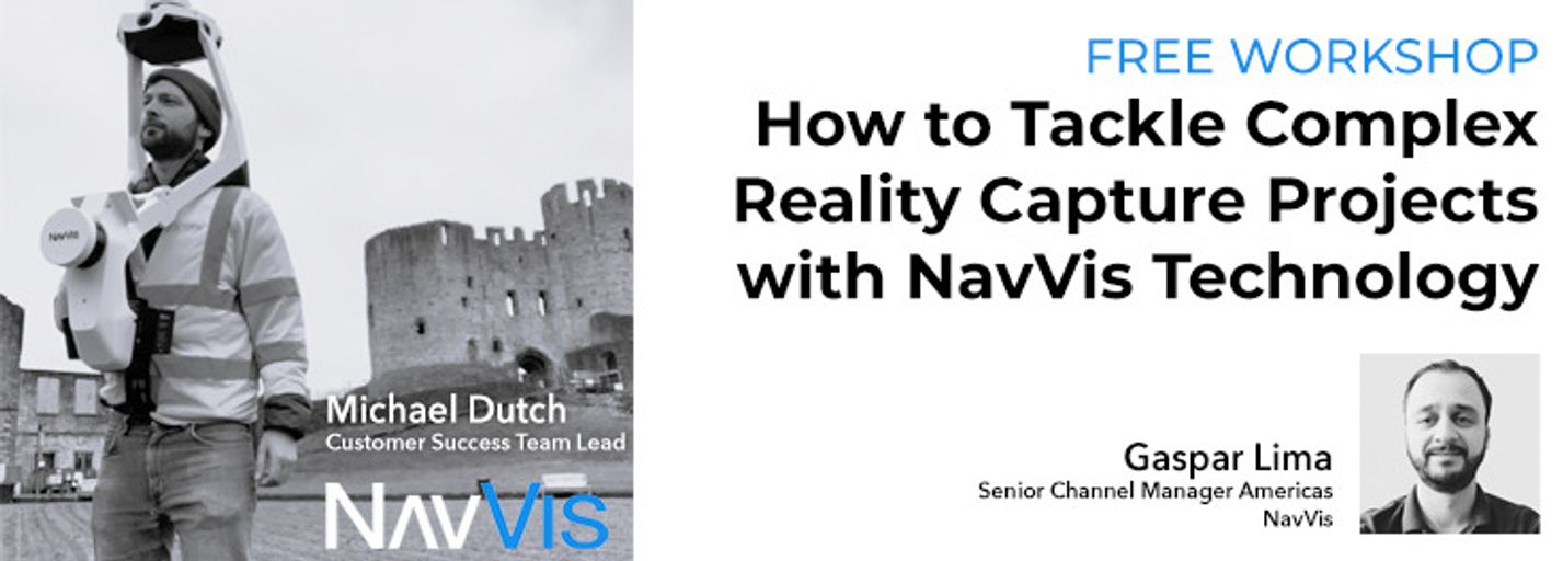 Decorative image for session How to Tackle Complex Reality Capture Projects with NavVis Technology