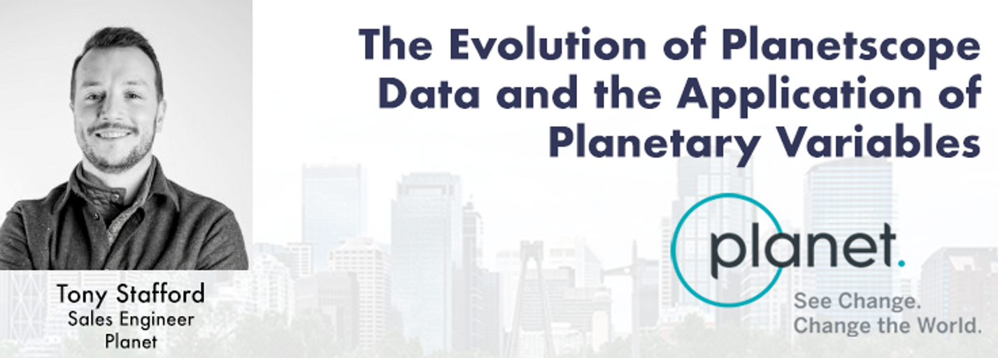 Decorative image for session The Evolution of Planetscope Data and the Application of Planetary Variables