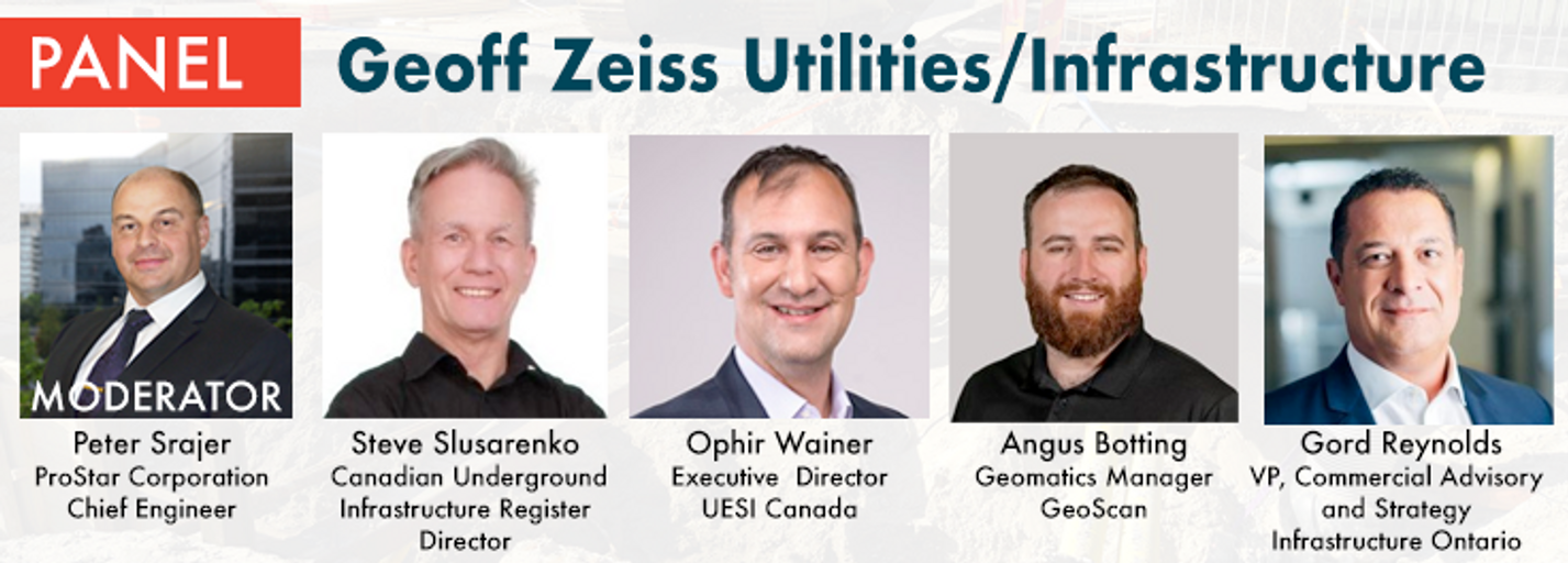 Decorative image for session Geoff Zeiss Utilities/Infrastructure Panel 