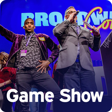 Decorative image for session BroadwayCon Game Show