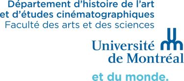 Département d'histoire de l'art et d'études cinématographiques - UdeM