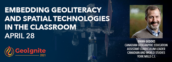 Decorative image for session Embedding Geoliteracy and Spatial Technologies in the classroom