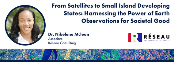 Decorative image for session From Satellites to Small Island Developing States: Harnessing the Power of Earth Observations for Societal Good 