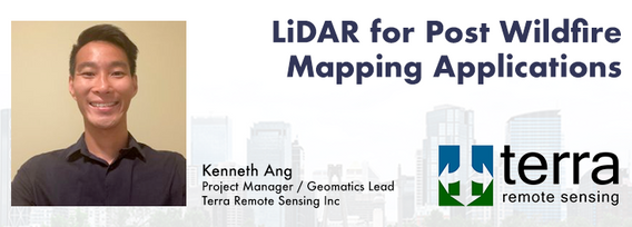 Decorative image for session LiDAR for Post Wildfire Mapping Applications 